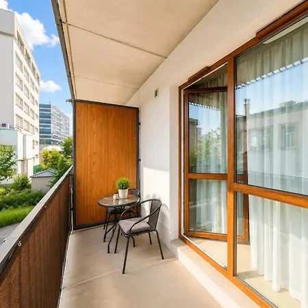 Wola Jana Kazimierza, Wi-fi, Klima, Parking, Balkon, 29m2 华沙